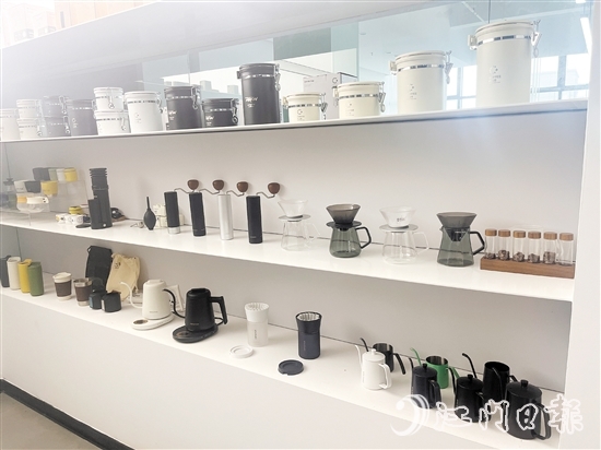 “江門制造”咖啡器具獲青睞。