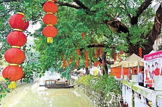 岸綠景美、人水和諧的生態(tài)畫卷在高村村緩緩展開。