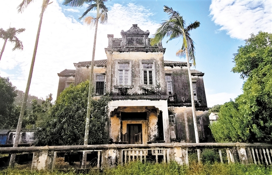 活化前的臺城官步村翹廬1922。