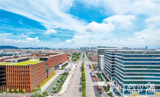 江海區(qū)全面實(shí)施招商育商攻堅(jiān)行動(dòng)，重塑“大招商”格局。圖為江門市安全應(yīng)急產(chǎn)業(yè)園。邱昱