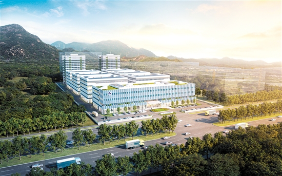 江門市銀發(fā)經(jīng)濟(jì)產(chǎn)業(yè)園效果圖。