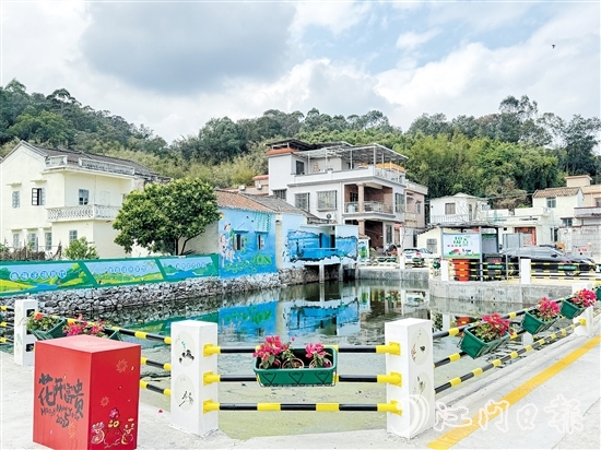 棠下鎮(zhèn)北達村落實人居環(huán)境整治、優(yōu)化基礎設施等舉措，村容村貌煥然一新。羅霈