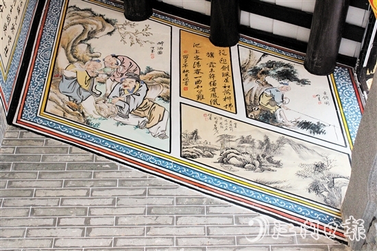 復春馮公祠的壁畫均為原貌修復。