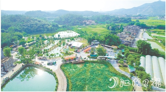 臺(tái)城街道依托“百千萬工程”，立足生態(tài)休閑旅游定位，推動(dòng)桂水村農(nóng)文旅商融合發(fā)展，培育壯大“賞花經(jīng)濟(jì)”和農(nóng)村集體經(jīng)濟(jì)。