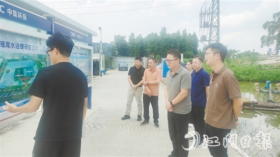 7月，新會區(qū)政協(xié)農(nóng)業(yè)和農(nóng)村委員會到大鰲鎮(zhèn)中集漁業(yè)科技示范基地開展現(xiàn)代設(shè)施化養(yǎng)殖產(chǎn)業(yè)專題調(diào)研。