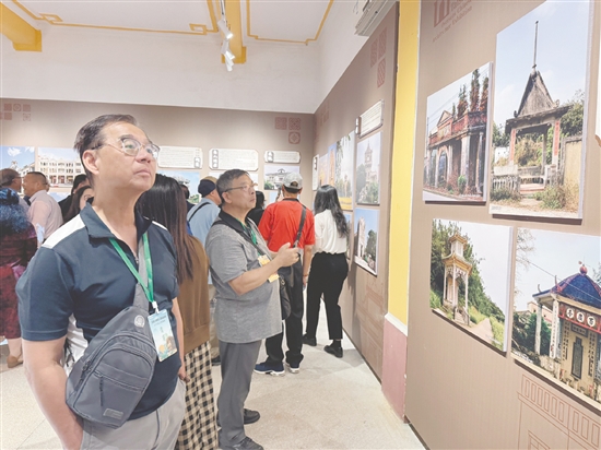 “百年僑韻·筑夢臺山”華僑建筑展覽多元展示僑鄉(xiāng)文化。