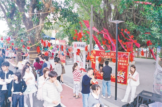 君堂鎮(zhèn)集市活動(dòng)吸引了諸多市民游客。