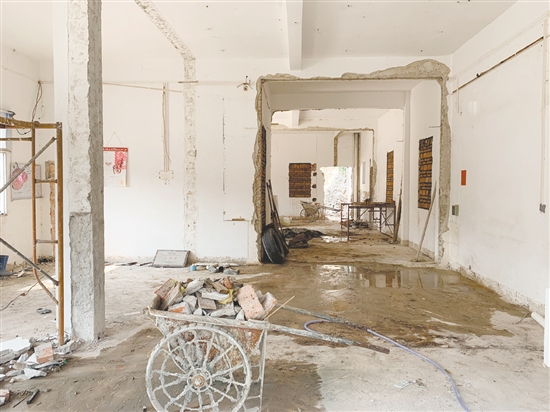 改造前深井驛站