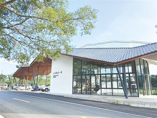 共和鎮(zhèn)平漢村建立“三瓜兩豆一葛”交易中心。