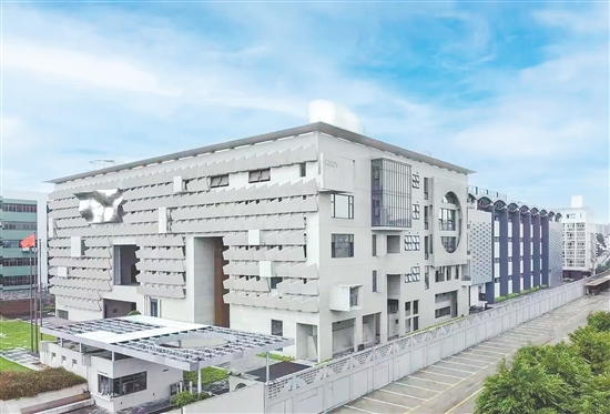 賢美術(shù)館的開放，為工業(yè)園區(qū)增加了藝術(shù)和人文氣息。受訪者供圖