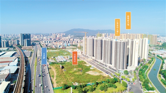 江海14號(hào)地實(shí)景圖。