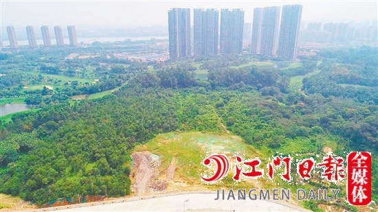 蓬江區(qū)豬乸環(huán)地段地塊實(shí)景圖。