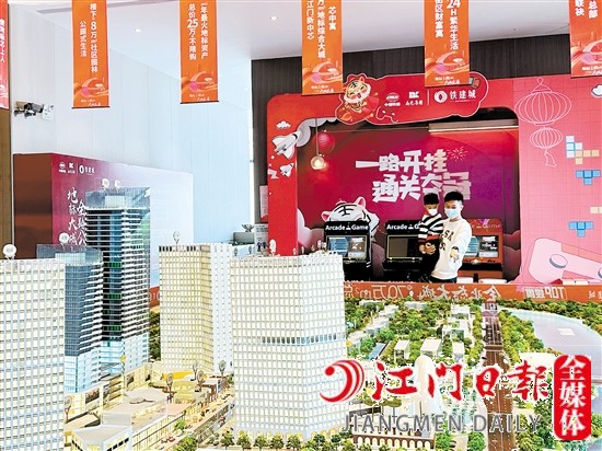 春節(jié)期間，房企做足準(zhǔn)備，迎接購房者的到來。