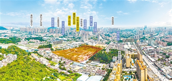 蓬江區(qū)“綠島商城西側地塊”是該片區(qū)內值得關注的地塊之一。