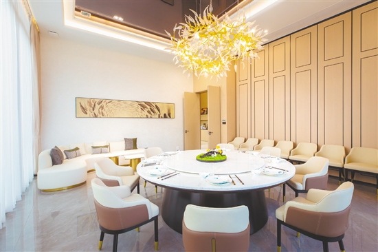 時下許多樓盤的會所配備了私人宴會廳。