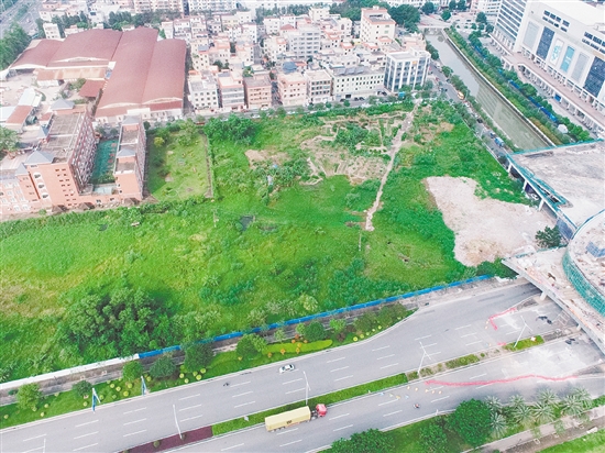 江門市JCR2025-130（江海15）號地實景圖。