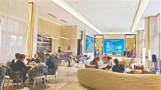 高品質樓盤人氣旺。