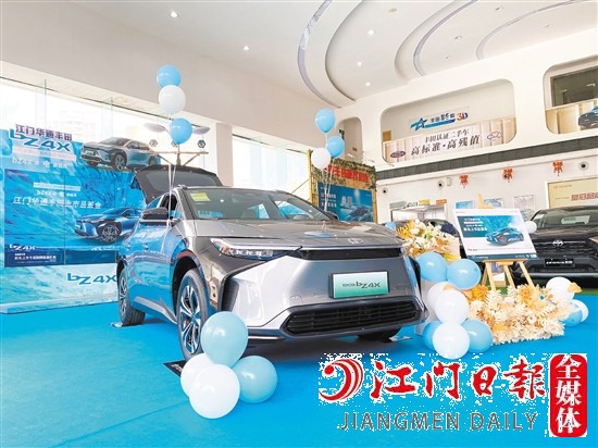 一汽豐田bZ4X外觀動感十足。