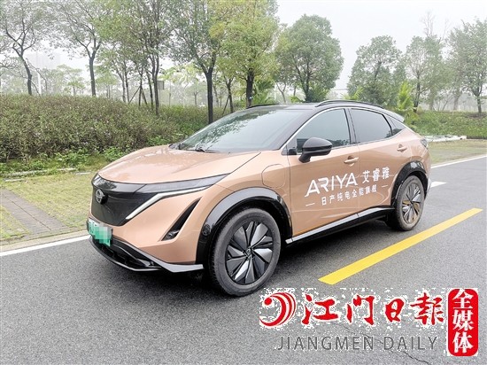 ARIYA的外觀動(dòng)感十足。