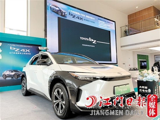 bZ4X外觀霸氣十足。