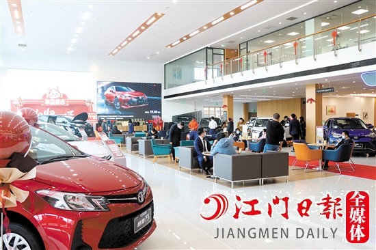 春節(jié)假期后期，4S店的客流量明顯增多。