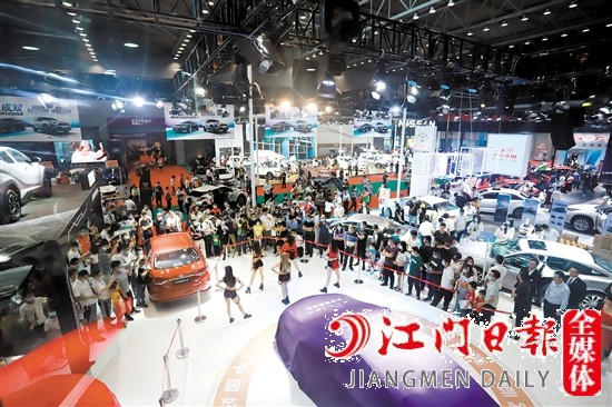 2021年“五一”車展現(xiàn)場(chǎng)。