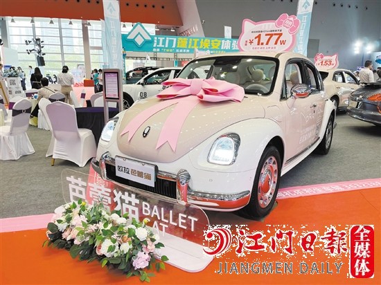 端午節(jié)車展可以看到許多新能源汽車的身影。